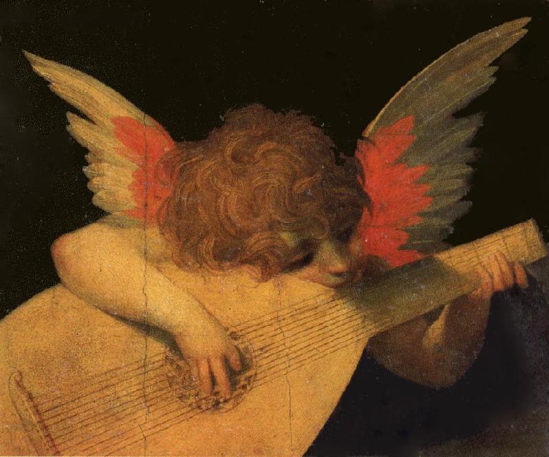 Rosso Fiorentino Angel Musician France oil painting art